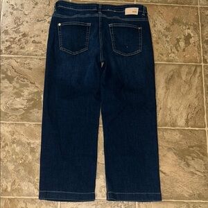 Sylvia Meis Blue Cropped Ankle Jeans